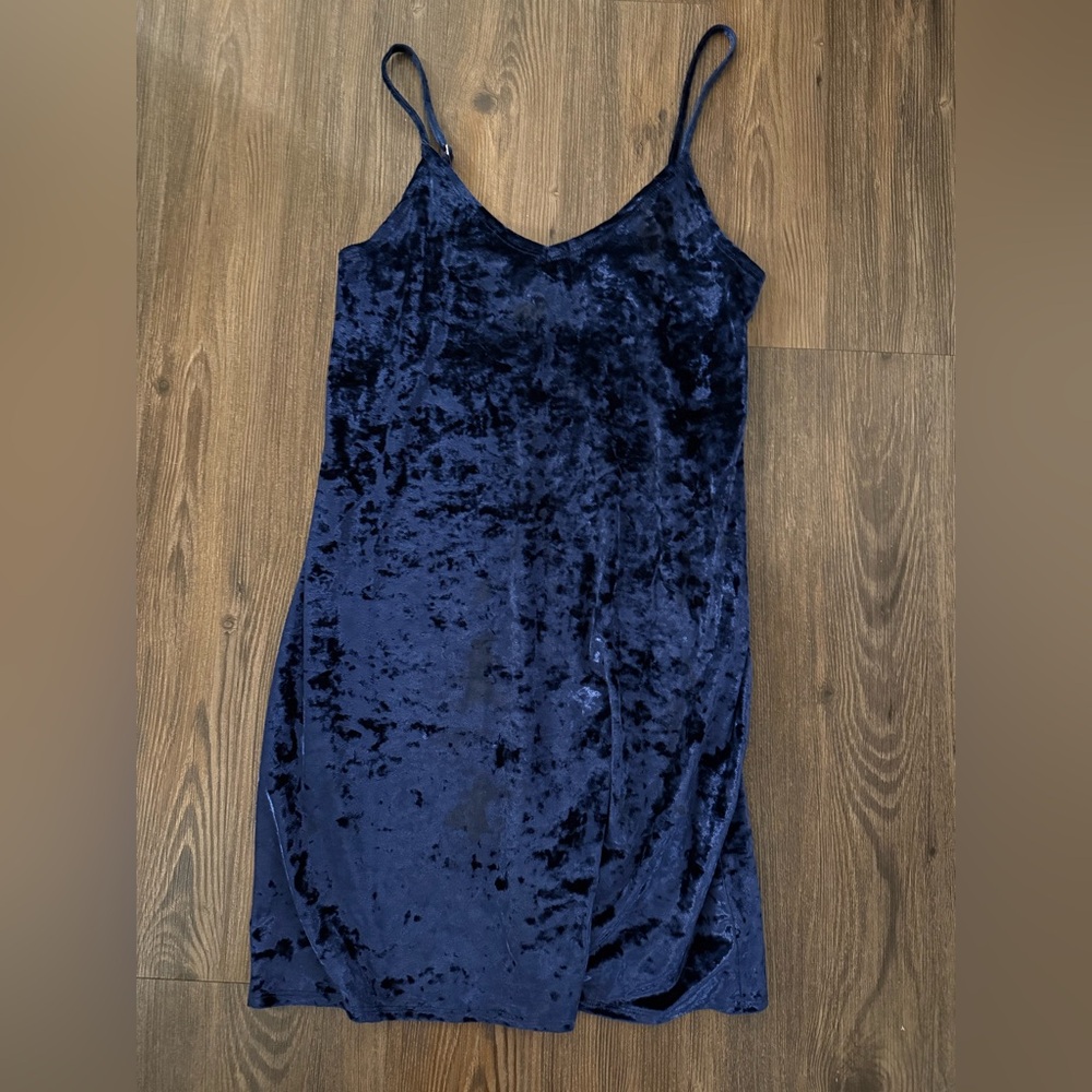 Hollister Midnight Velvet Dress
